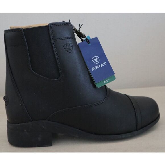 Ariat 10015198 Kids' Sz 5M Women's Sz 6-6.5 Black Scout Zip Paddock Boots - Picture 12 of 16